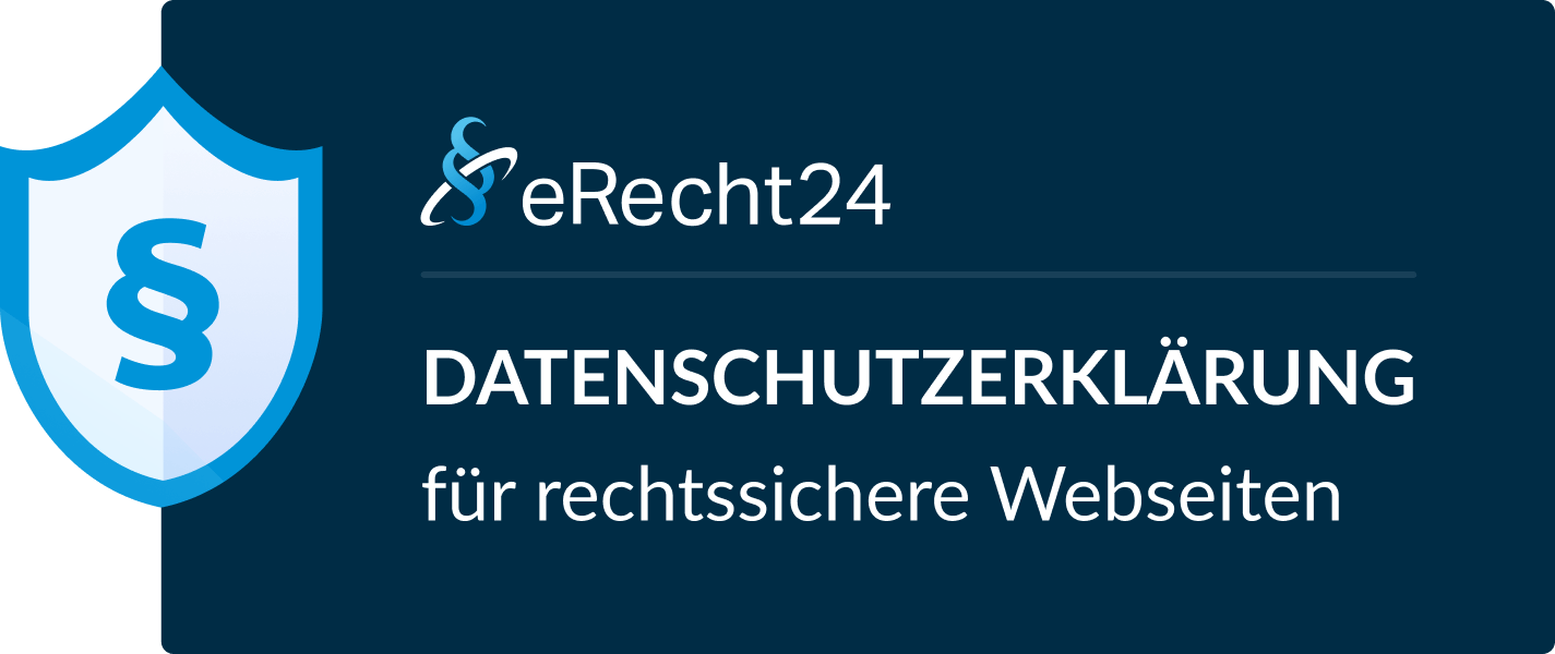 Datenschutzerklärung von eRecht24
