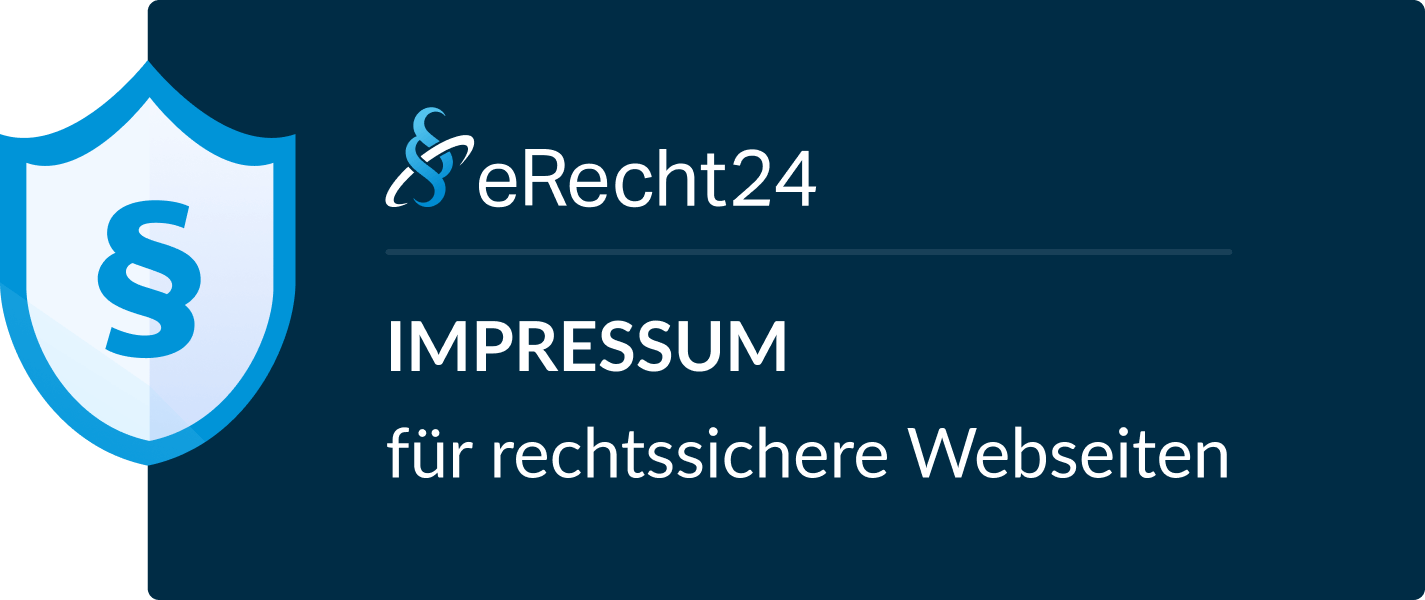 Impressum von eRecht24
